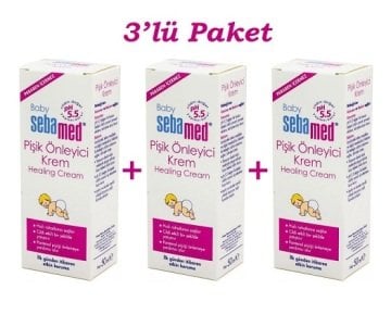 Sebamed Baby Healing Bebek Pişik Önleyici Krem 50 ml 3'lü