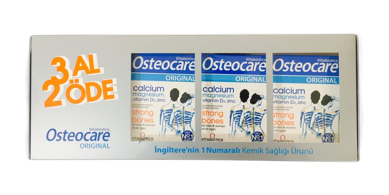 Vitabiotics Osteocare Original 30 Tablet 3 Al 2 Öde