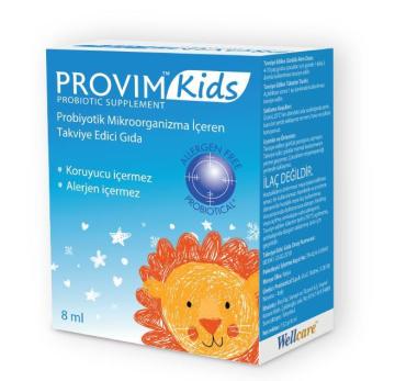 Wellcare Provim Kids Probiyotik Mikroorganizma 8 ml