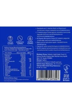 Vitabiotics Wellman Energy Portakal Aromalı 10 Efervesan Tablet