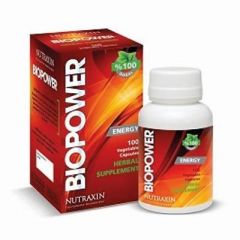 Nutraxin Biopower Fitovitaminler 100 tablet