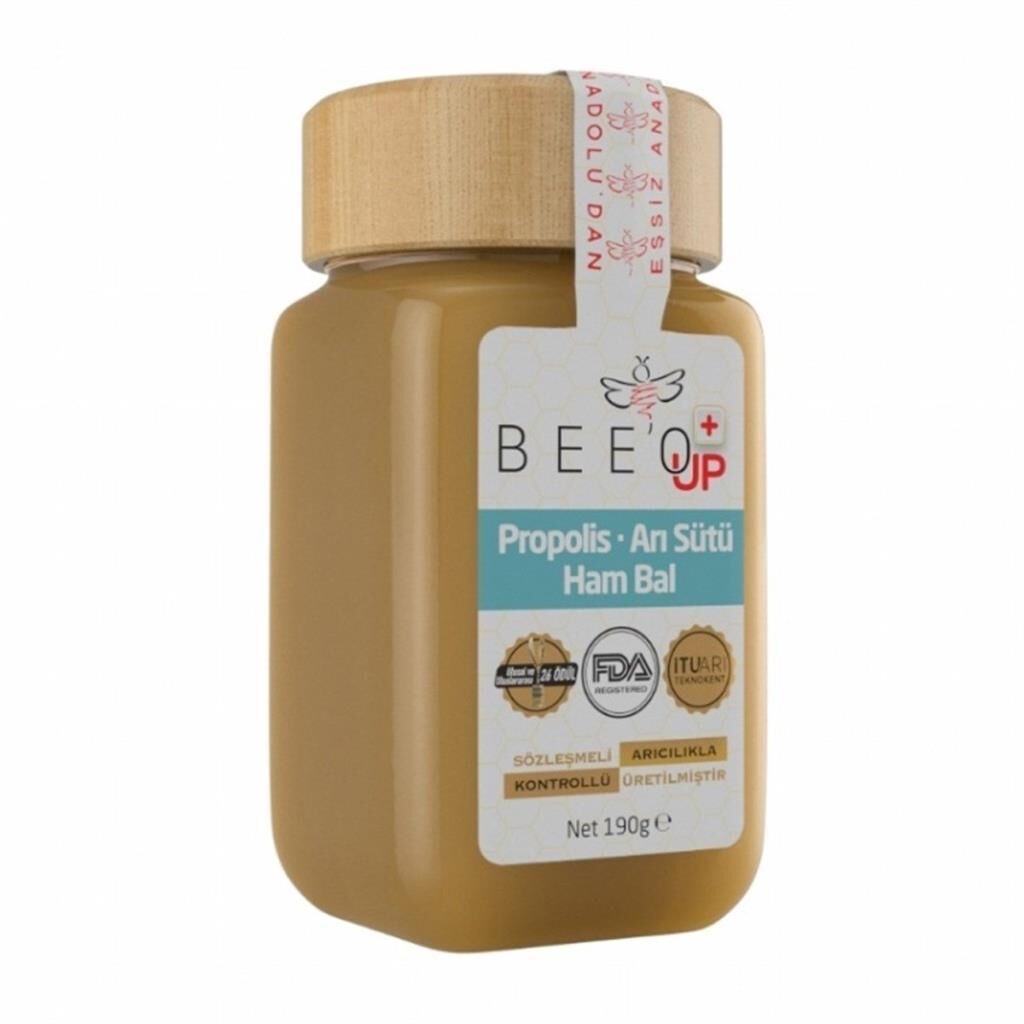 Beeo Up Propolis Arı Sütü Ham Bal - Yetişkin - 190 gr