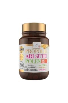 Bee'o Up Propolis Arı Sütü Polen Emme Tablet 500 mg x 60 Adet