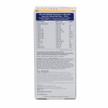 Vitabiotics Wellkid Immune Lıquıd 150 ml