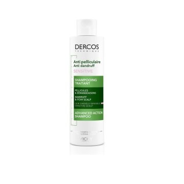 Vichy Dercos Şampuan Sensitive Kepek Karşıtı Hassas ve Kaşıntılı Saç Derisi İçin 200 ml
