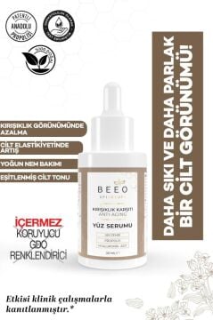 BEE'O Arı Zehirli Propolisli Anti-aging Yüz Bakım Serumu 30ml
