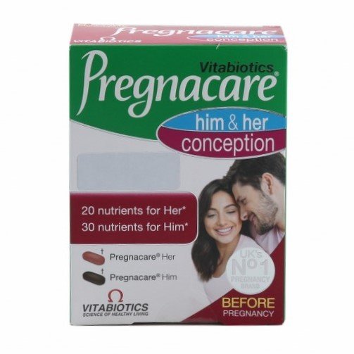 Vitabiotics Pregnacare Him&Her Conception 60 Tablet