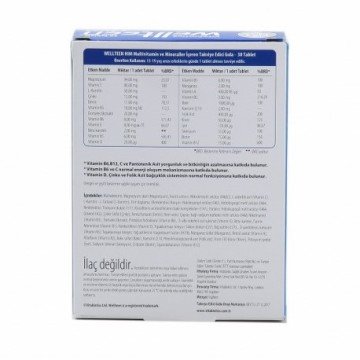 Vitabiotics Wellteen Him 13-19 years 30 Tablets