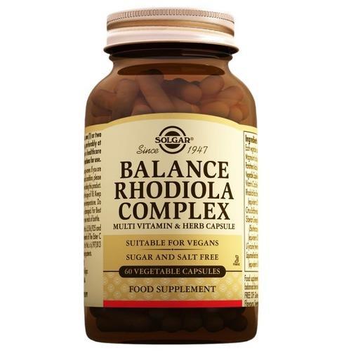 Solgar Balance Rhodiola Complex 60 Bitkisel Kapsül