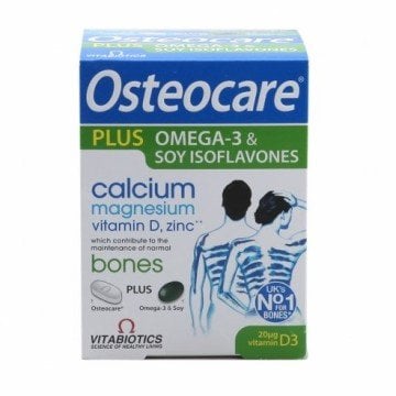 Vitabiotics_Osteocare_Plus Omega 3 Takviye Edici Gıda 84 Tablet