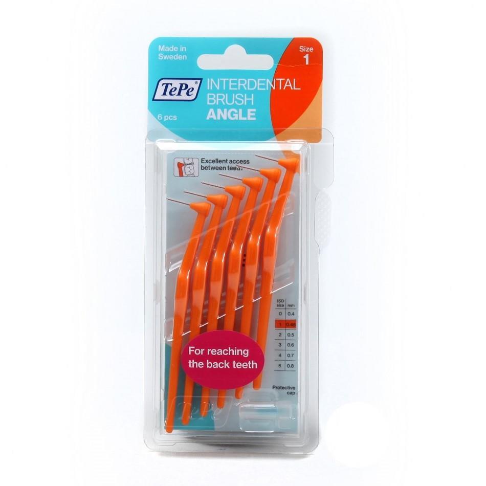 Tepe Angle 0.45 mm Turuncu Ara Yüz Fırçası
