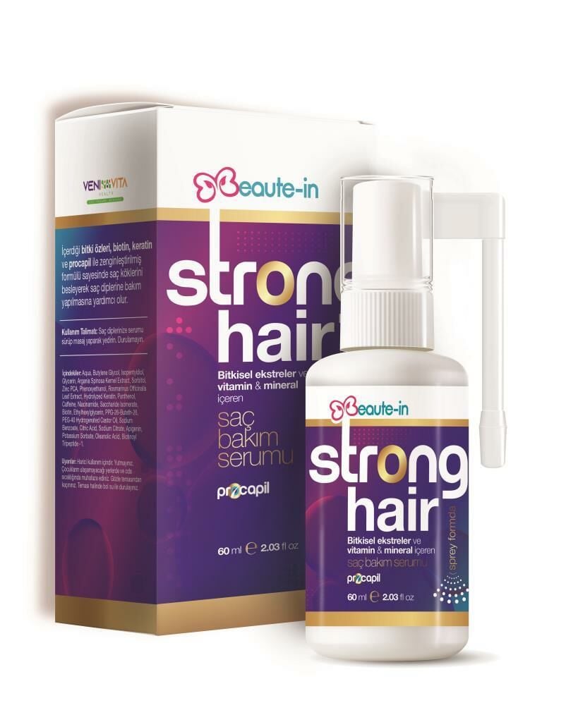Beaute-in Strong Hair Saç Spreyi 60 Ml