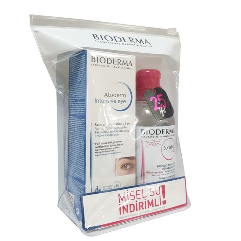 Bioderma Atoderm İntensive Eye & Sensibio H2O 250 ml Kofre