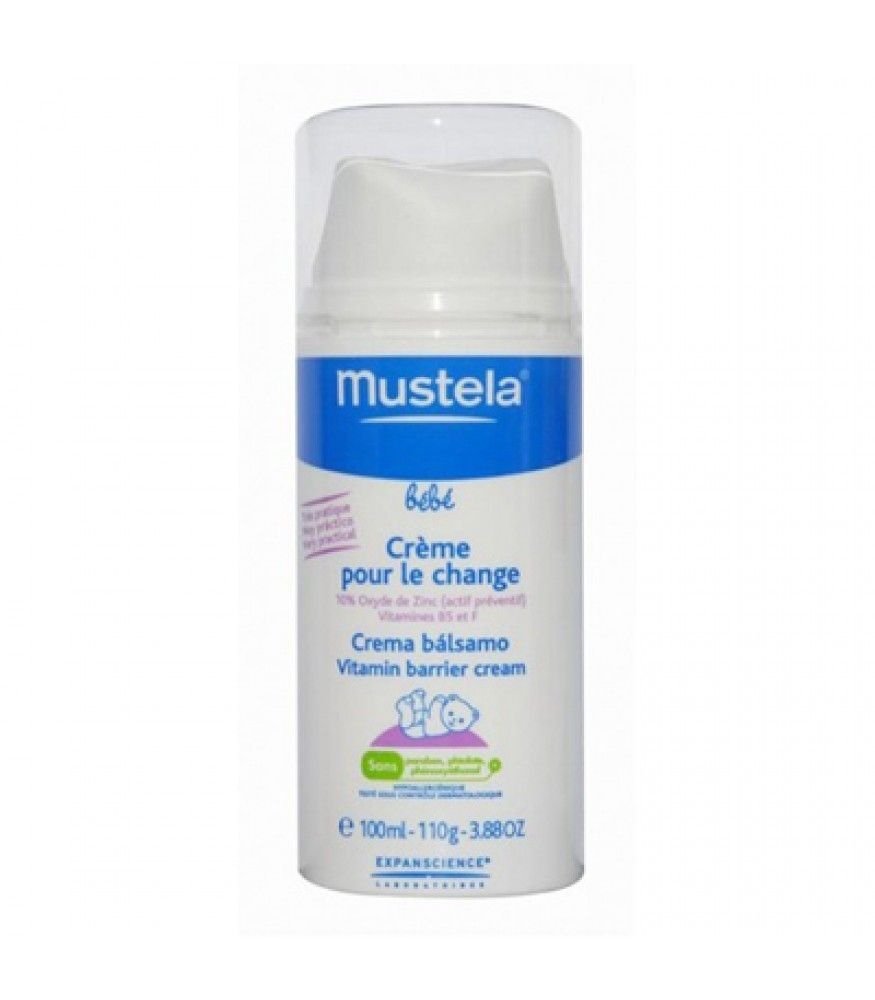 Mustela Vitamin Barrier 100 ml Pişik Kremi - Pompalı Ambalaj