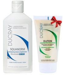 Ducray Squanorm Seches Kuru Kepeğe Karşı Şampuan 200 ml Bakım Seti