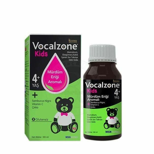 Vocalzone Kids Öksürük Şurubu 100 ml