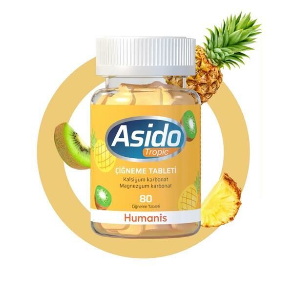 Asido Tropic Mide Asidine Karşı 80 Tablet