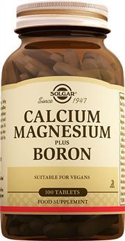 Solgar Calcium Magnesium Plus Boron 100 Tablet