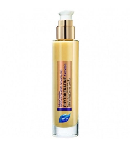 Phyto Phytokeratine Extreme Çok Yıpranmış, Kırılgan ve Kuru Saçlar İçin Bakım ve Onarım Sağlayan Günlük Bakım Kremi 100 ml