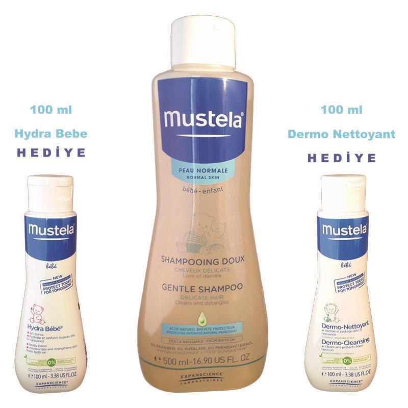 Mus Baby Şamp. 500 Dermo cleas 100 Hydra Beb. 100