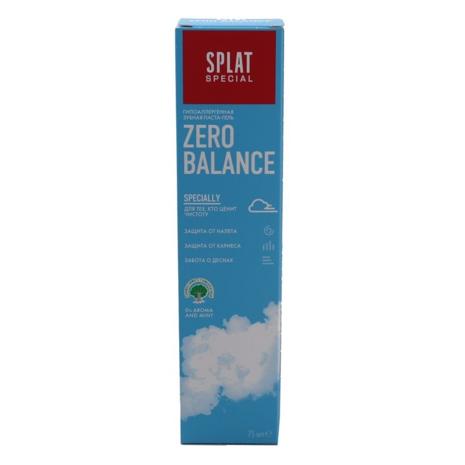Splat Specıal Zero Balance Diş Macunu 75 ml