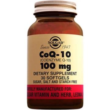 Solgar Coenzyme Q-10 100 mg 30 Softjel (SKT 09/21)