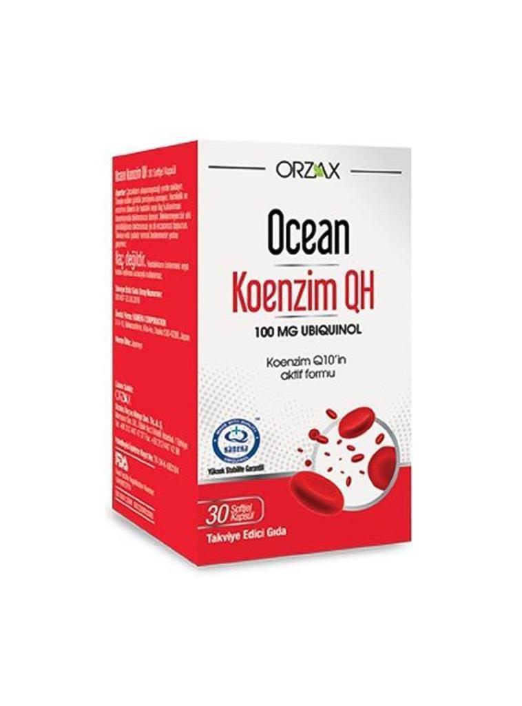 Ocean Koenzim QH 100 Mg 30 Kapsül