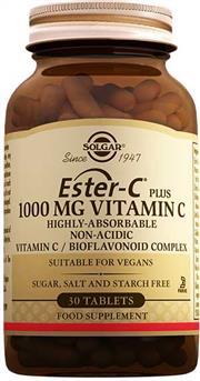 Solgar Ester-C Plus 1000 mg 30 Tablet