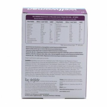 Vitabiotics Wellwoman Kadın İçin 60 Tablet