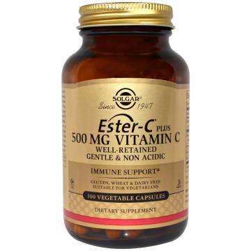 Solgar Ester-C Plus 500 mg 100 Bitkisel Kapsül