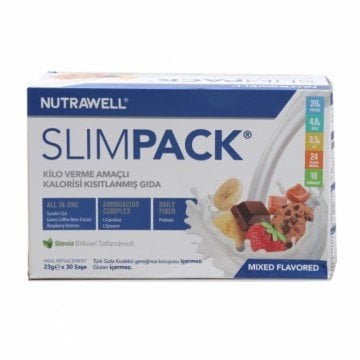 Nutrawell Slimpack Mixed (Karışık) 22 gr x 30 Şase