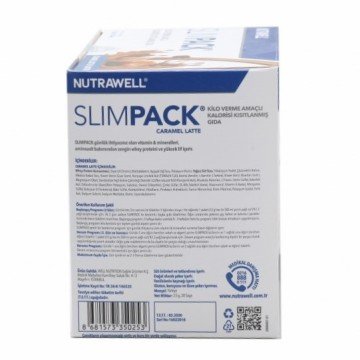 Nutrawell Slimpack Caramel Latte Karamel 22 gr x 30 Şase