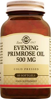 Solgar Evening Primrose Oil 500 mg 60 Softjel (SKT 09/21)