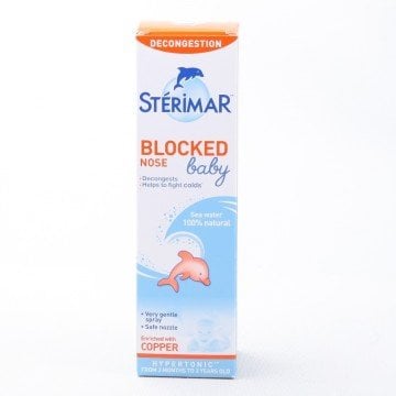 Sterimar Tıkalı Burun Hipertonik Bebek/Çocuk Burun Spreyi 100 ml