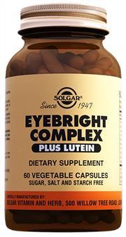 Solgar Eyebright Complex Plus Lutein 60 Bitkisel Kapsül
