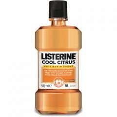 Listerine Cool Citrus 500 ml Gargara (Portakal Aromalı)
