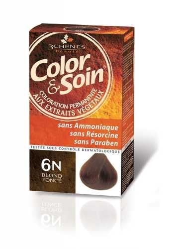 Color Soin Organik Saç Boyası - 6N (Dark Blond Koyu Sarı Cazibesi)