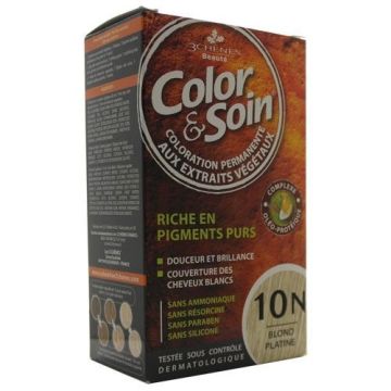 Color Soin Saç Boyası 10 N Blond Platine