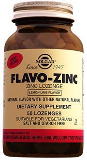 Solgar Flavo-Zinc Lozenges 50 Pastil
