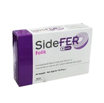 Sidefer Folik 30 Kapsül