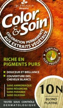 Color Soin Organik Saç Boyası 10N Platin Tutkusu-Platinum Blond