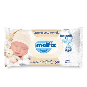 Molfix Yenidoğan  50'li İzotonik Sulu Mendil