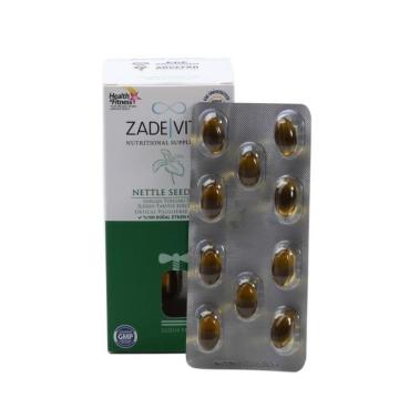 Zade Vital Isırgan Tohumu Yağı 800 mg 60 Blister Kapsül
