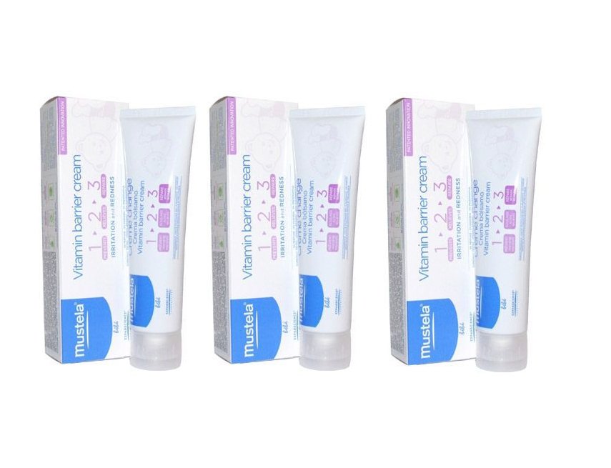 Mustela Vitamin Barrier 100 ml 3 Adet Pişik Kremi