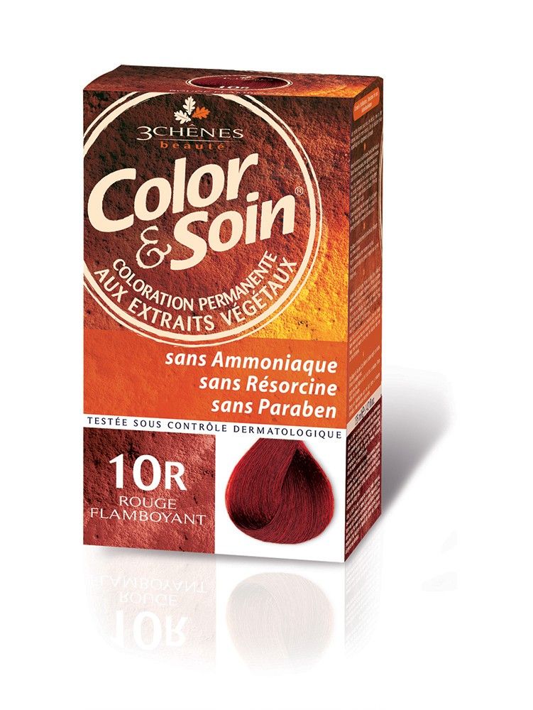 Color Soin Organik Saç Boyası 10R Işıltılı Kızılın Çarpıcılığı-Shinning Red