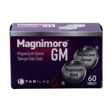 Tabilaç Magnimore GM Magnezyum içeren Takviye Edici Gıda 60 Tablet