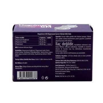 Tabilaç Magnimore GM Magnezyum içeren Takviye Edici Gıda 60 Tablet