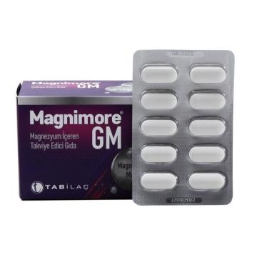 Tabilaç Magnimore GM Magnezyum içeren Takviye Edici Gıda 60 Tablet