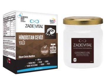 Zade Vital Hindistan Cevizi Yağı 200 ml