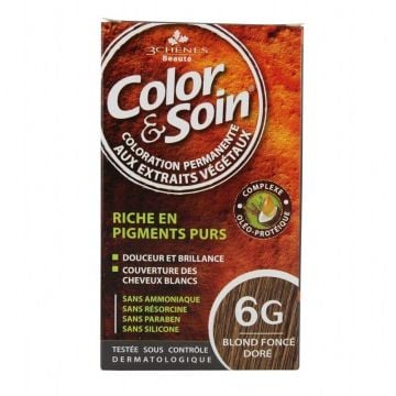 Color Soin 6G Dark Golden Blond Altın Parıltılı